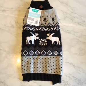 Frisco Moose Pet Sweater